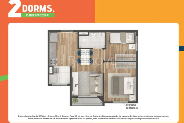 Apartamento à venda com 2 quartos no Vila Ema, São Paulo — foto 9